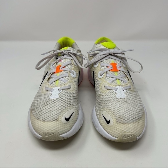 Nike Renew Run Platinum Pink Blast Lace Up Athletic Sneakers Size 8 - Picture 5 of 11